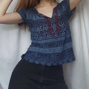 50% OFF! Forever 21 navy blouse